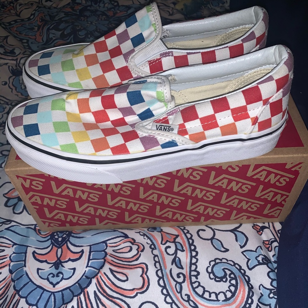 Rainbow Vans